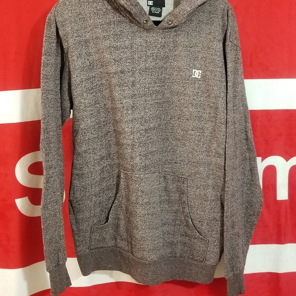 *SOLD*DC SHOES Full Zip Lightweight Fleece HOODIE - Picture 2 of 4